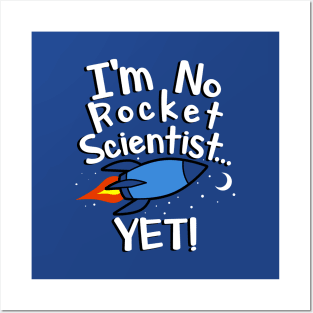 Future Rocket Scientist For Kids Posters and Art